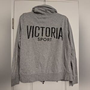 Victoria's Secret VSX Sport Gray Hoodie Medium